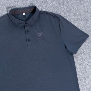 Lululemon Evolution Polo Shirt Lehigh Philadelphia Phantoms Navy Blue Men's XL